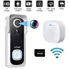 ieGeek Video Doorbell Camera Wireless Door Bell Battery Powered With 32GB Card