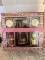 The Body Shop VTG 2003 Home Fragrance Oil Set Cranberry Fig Aromatherapy Candle