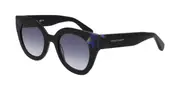 Longchamp LO750S 012 Women’s Sunglasses Black Size 49