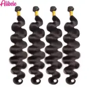 Human Hair Bundles Body Wave Peruvian Hair 3/4 Bundles Body Wave 12- 40 Inches