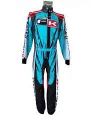 FK GO KART RACE SUIT CIK/FIA LEVEL 2 APPROVED With Free Gifts Included
