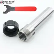 C32-ER25UM-100L Collet Chuck Holder CNC Extension Rod Straight Shank+1P Wrench
