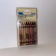 Crayola Fabric Crayons 8 Prym-Dritz 1997 Vintage USA