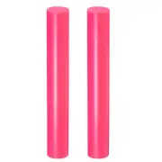 2pcs Acrylic Clay Roller 18.5cm x 2.5cm for Shaping Sculpting Rose Red