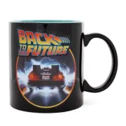 Back To The Future DeLorean Time Machine Ceramic Mug | Holds 20 Ounces