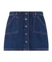 Bonpoint Dexie Denim Skirt 8Y,12Y,10Y Blue