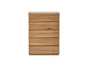 Banksia Tallboy 5 Drawer - Natural