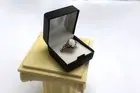 Natural opal ring size 8 (gold over rhodium setting) GORGEOUS ~