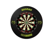 Formula Sports Micro Band 3 Dart Board and Winmau MVG Dartboard Surround Set