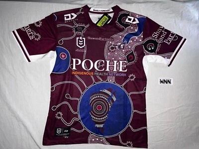 Manly SEA EAGLES NRL Jersey Indigenous 2020 *3XL* QLD Seller