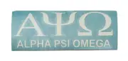 Greek Letters - Fraternity Sorority Custom Decal Vinyl Laptop Decal Bumper Stick