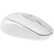 Promate TRACKER.WH Ergonomic Wireless Mouse - White 800/1200/1600 DPI - 10m Working Range - Included Nano Receiver - Easy Plug & Play Installation - Compatible with Windows & Mac [TRACKER.WH]
