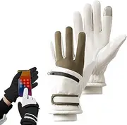 [Generic] Thermal Winter Skiing Gloves - Thermal Touchscreen I Gloves for Outdoor Sports,Breathable Snow Mittens Soft Thick Motorcycle Gloves for Skiing, Hiking, Working, Snowboarding