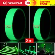 3M Roll High Bright Luminous Tape Sticker Self-adhesive Glow In The Dark Decor