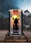 Kringle Candle Halloween SCARECROW Lge 2-Wick 22 oz Jar Soy Wax Ltd Edition