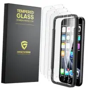 Shatterproof Tempered Glass Screen Protector for iPhone 8/7 / 6s / 6 [Easy
