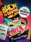 NWT Beach Towel Pool MUSIC BOOM BOX Logo Old School Bath LOGO One Blood Retro