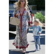 Alice + Olivia Alexandria Floral Print Button Front Maxi Dress Size XS