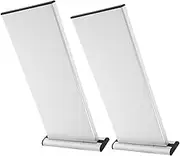 NOLITOY 2pcs Double Sided Name Plates for Office Blank Sign Blanks for Door Wall for Business Meetings Teachers Professional Use