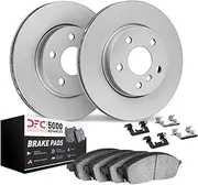 Dynamic Friction Company Front Brakes and Rotors| Hardware Included| Front 5000 Advanced Brake Pads and Rotors Kit| Fits 2012-2019 Volkswagen Beetle; 2011-2018 Volkswagen Jetta