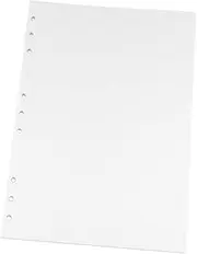 TEHAUX 90 Sheets B5 Dotted Loose Leaf Paper Notebook Refill Spiral Bound Journal Pages School College Notebooks