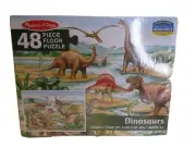 Melissa and Doug 48 Piece Dinosaurs Floor Puzzle 2 ft x 3 ft
