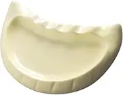 Ceramic Dumpling Display Plate Vintage Style for Valentines Day Versatile Serving Dish for Snacks
