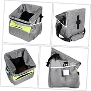 1pc Pet Bag Drawstring Car Float Rigs Advent Net Equipment Rhinestone Dogs Fidget Band Making Decor Headgear Hoops Couple Bracelets Rucksack Power Ultralight Crate Gate Oxford Grey