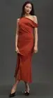 Anthropologie Asymmetrical Slim Midi Dress- new With tags!