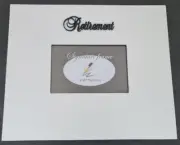 Retirement Signature Photo Frame With Pen