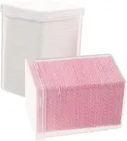 Essential Lash Extension Glue Wipes 2 Boxes of Lint- Nail Polish Remover Pads for Quick Easy Clean-up