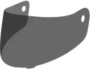 FC-Moto FF114B/FF114B Zeron Visor, black-grey for Men One Size Black Grey