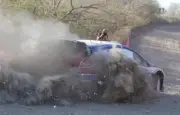 Jari Matti Latvala Mika Anttila Ford Fiesta RS WRC Action 2011 WRC Old Photo 1