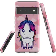For Google Pixel 6 Pro Case Tough Protective Cover Cute Unicorn