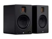 Monolith Powered Multimedia Speakers Ribbon Tweeter - Black (Pair) W/ Bluetooth