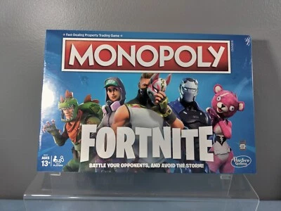 NEW SEALED MONOPOLY FORTNITE BOARD GAME HASBRO GAMING