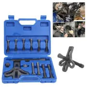 13Pcs Steering Wheel Puller Kit Remover Harmonic Balancer Gear Pulley Car Repair