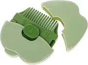 Healeved Newborn Hair Brush Set Double-sided Razor Combs for Women Boy Girl Comb
