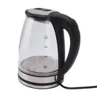 Electric Kettle 2L 2000W Electric Teapot Hot Water Boiler Glass Coffee Pot Va