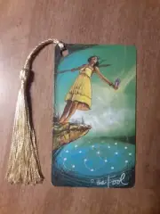 The Fool- Light Seer Tarot Bookmark Oracle Card Art Deck Gift, Purified &Charged
