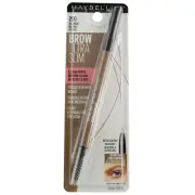 6 Pack Maybelline Brow Ultra Slim Eyebrow Definer Pencil, Blonde 250, 0.003 oz