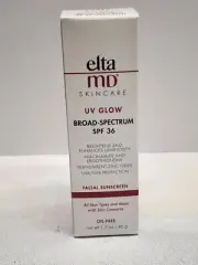 Elta MD Skincare UV GLOW Broad-Spectrum SPF36 ( 1.7 oz) *FAST SHIPPING *NEW*