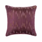 Decorative Pillow Case Purple 16"x16", Couch Decor Silk Fabric - Purple Treat