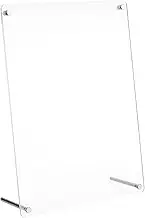 STOBOK A4 Size Acrylic Certificate Frame Elegant Wall-Mounted Document Holder Office Home