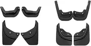 Mudguards Compatible With Tesla Model Y 2021-2024 Accessories TPE Mud Flaps Front Rear Wheel Fender Mudflaps Compatible With Tesla Model Y 2024 Mudguard(Wheel Front Rear)