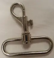 2" Swivel Snap Hook Metal Fits 2"belts. Common uses for key chain, hooks, handb
