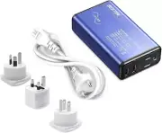 BESTEK 220V 230V 240V to 100V Step-down Transformer Compact 120W New Japan