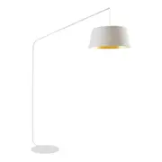 Dolly White Contemporary Floor Lamp