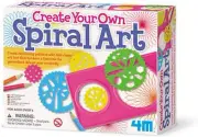 4M Create Your Own Spiral Art Patterns Geometric Shapes set game toy NEW sealed