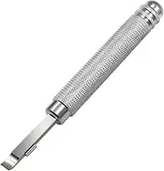 [QOOWFEANIG] Watch Back Cover Opener Watch Case Remover Tool, 1Pc Aluminum Watch Back Cover Opener, Pry Bar Aluminum Handle Battery Remover Repair Watchmaker Tool, Spring Bar Tool Watch Strap Link Pin Pusher